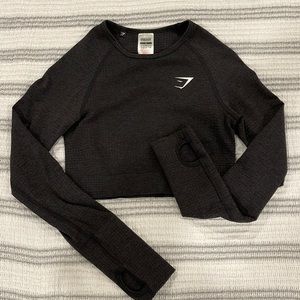 Gymshark vital seamless black top